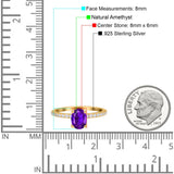 Vintage Style Oval Natural Stone Ring