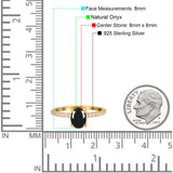 Vintage Style Oval Natural Stone Ring