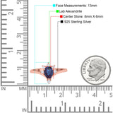 Pear Teardrop Natural Stone Chevron Ring