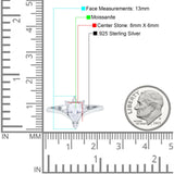 Pear Teardrop Natural Stone Chevron Ring