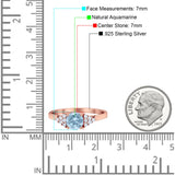 Art Deco Round Natural Stone Wedding Ring