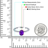 Art Deco Oval Natural Stone Solitaire Ring