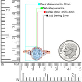 Art Deco Oval Natural Stone Wedding Ring
