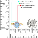 Art Deco Oval Natural Stone Wedding Ring