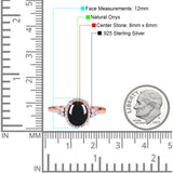 Art Deco Oval Natural Stone Wedding Ring
