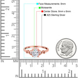 Oval Split Shank Twisted Ring