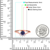 Art Deco Round Natural Stone Wedding Ring