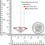 Art Deco Round Natural Stone Wedding Ring