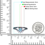 Art Deco Round Natural Stone Wedding Ring