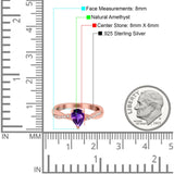 Pear Teardrop Natural Stone Infinity Shank Ring