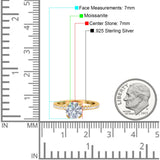 Art Deco Round Natural Stone Ring