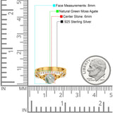 Two Piece Round Trinity Ring