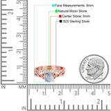 Two Piece Round Trinity Ring