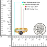 Two Piece Round Trinity Ring