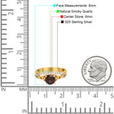 Two Piece Round Trinity Ring