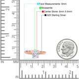 Oval Natural Stone Braided Twisted Ring