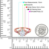 Oval Natural Stone Leaf Design Wedding Ring