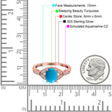 Oval Natural Stone Leaf Design Wedding Ring