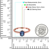 Oval Natural Stone Cathedral Ring