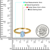 Oval Natural Stone Cathedral Ring