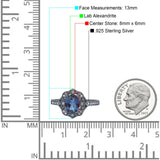 Halo Ballerina Style Oval Natural Stone