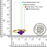 Three Stone Oval Natural Stone Trio Ring