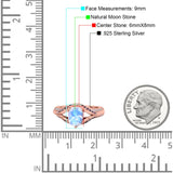 Two Tone Oval Natural Stone Ring