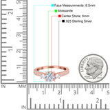 Three Stone Round Natural Stone Ring