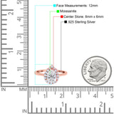 Pear Teardrop Natural Stone Halo Ring