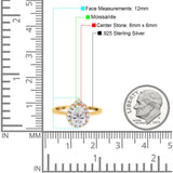 Pear Teardrop Natural Stone Halo Ring