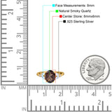 Art Deco Oval Natural Stone Wedding Ring