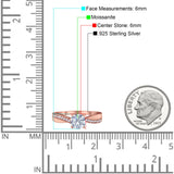 Vintage Style Round Natural Stone Twisted Ring