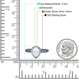 Pear Natural Stone Beaded Ring