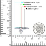 Pear Teardrop Natural Stone Wedding Ring