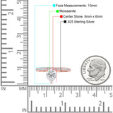 Pear Teardrop Natural Stone Wedding Ring