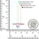 Pear Teardrop Natural Stone Wedding Ring