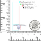 Pear Teardrop Natural Stone Wedding Ring