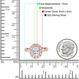 Oval Natural Stone Art Deco Ring