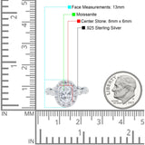 Oval Natural Stone Art Deco Ring