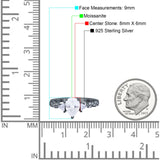 Art Deco Teardrop Pear Ring