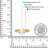 Art Deco Teardrop Pear Ring