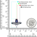 Pear Teardrop Natural Stone Wedding Ring