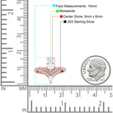 Pear Teardrop Natural Stone Wedding Ring