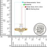 Pear Teardrop Natural Stone Wedding Ring