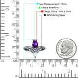 Pear Teardrop Natural Stone Wedding Ring