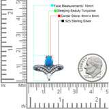 Pear Teardrop Natural Stone Wedding Ring