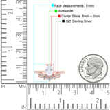 Pear Teardrop Natural Stone Wedding Ring