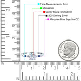 Minimalist Round Natural Stone Art Deco Ring