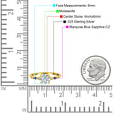 Minimalist Round Natural Stone Art Deco Ring