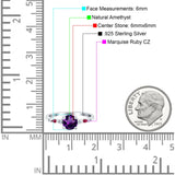 Minimalist Round Natural Stone Art Deco Ring